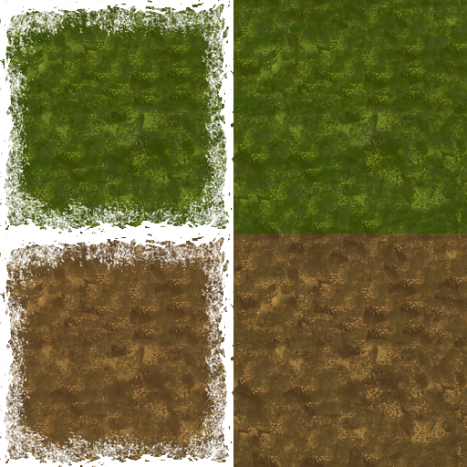 seamless grass texture tiles