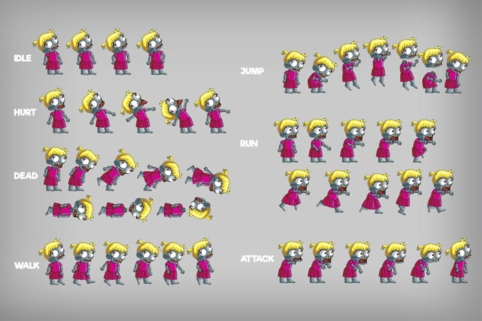 Zombie Kids Character Sprite | OpenGameArt.org