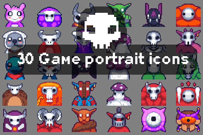 Create pixel art images or assets by Omomono