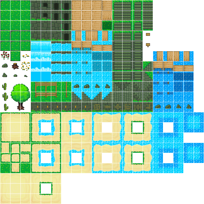 Basic Map 32x32 By Ivan Voirol Opengameart Org