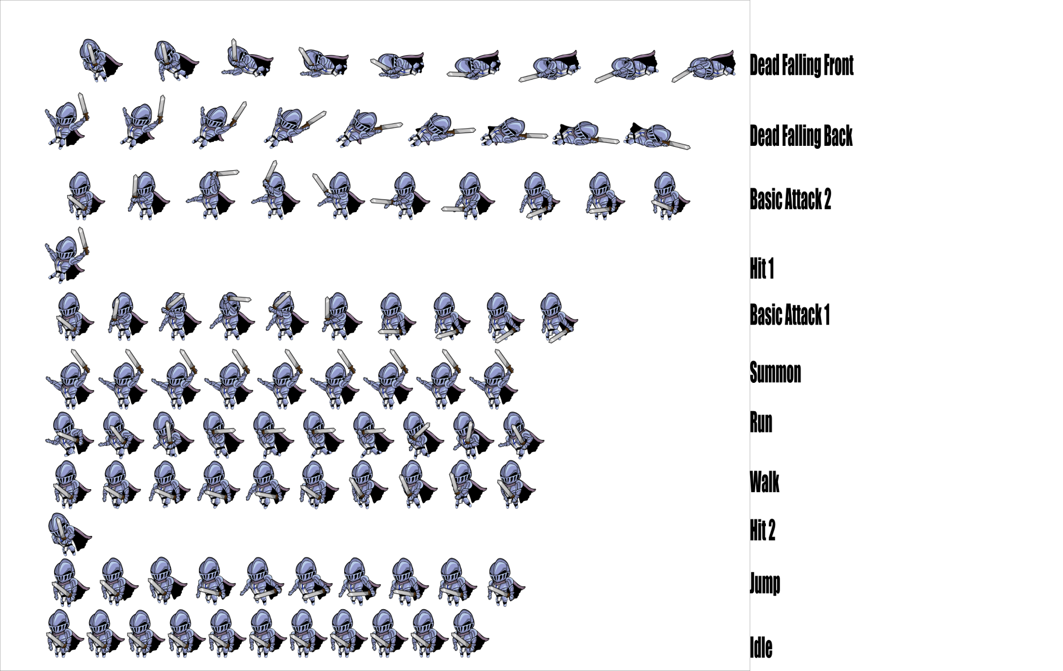 Attack Sprite Sheet