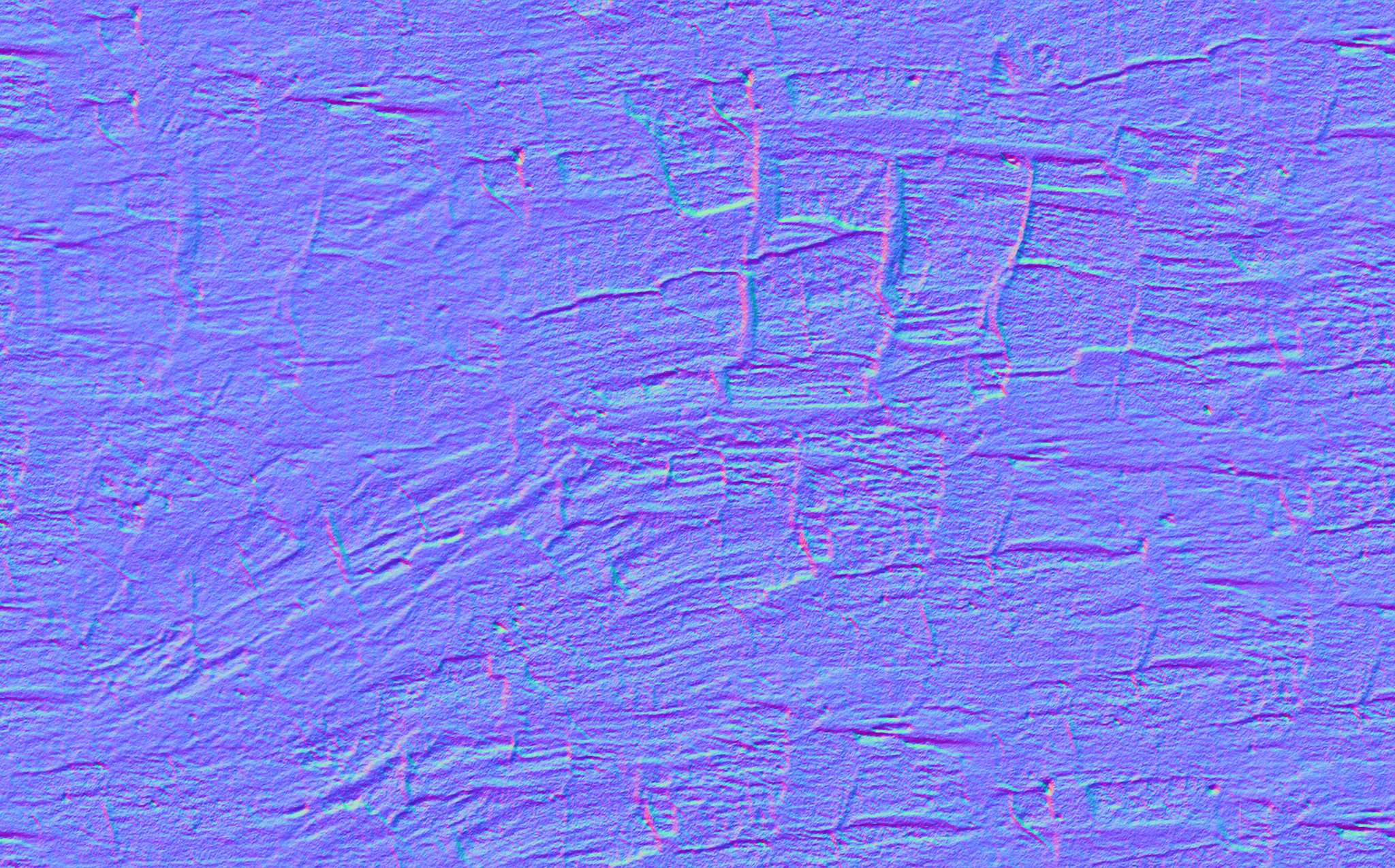 Normal Map штукатурка