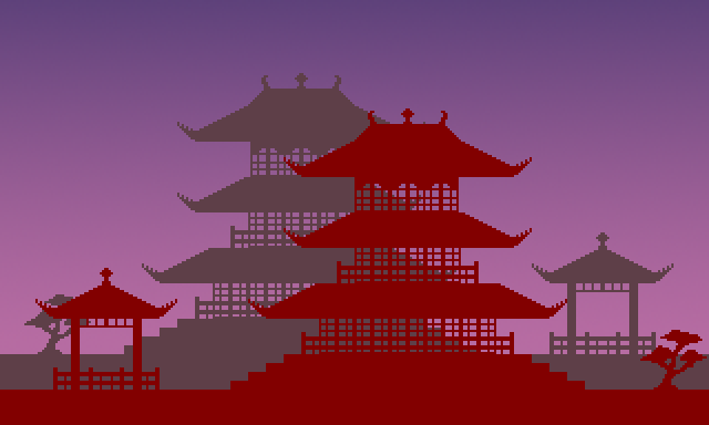 Minimalist Chinese Temple tileset 