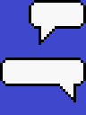 make a pixel speech bubble