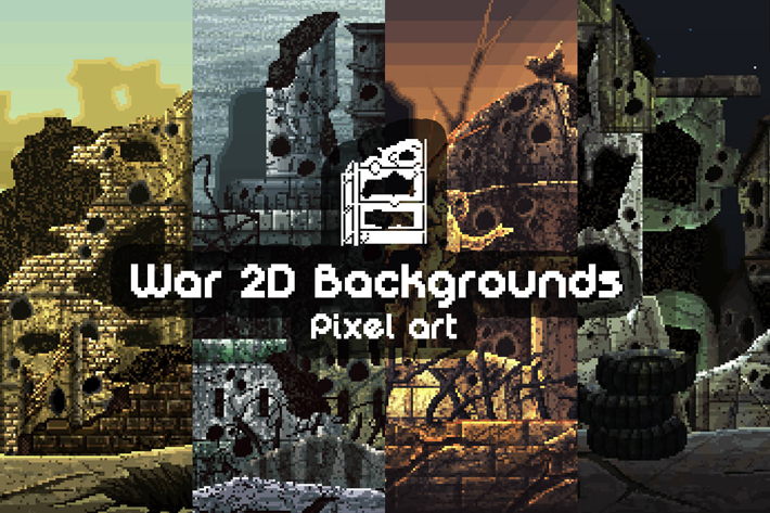 War Pixel Art Game Backgrounds | OpenGameArt.org