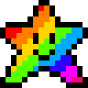 Life heart and rainbow star gifs | OpenGameArt.org