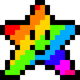 Life heart and rainbow star gifs | OpenGameArt.org