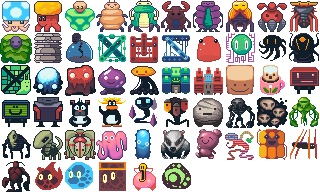More Assorted 32x32 Creatures Opengameart Org