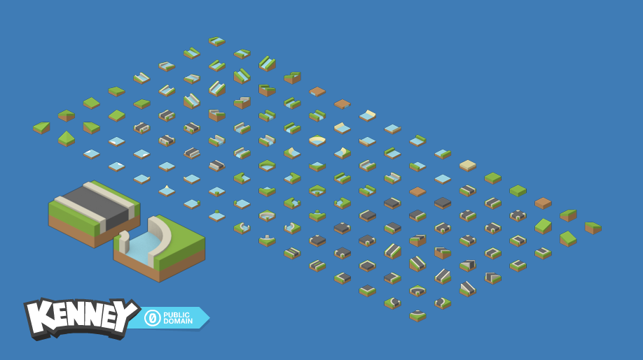 Isometric Landscape | OpenGameArt.org