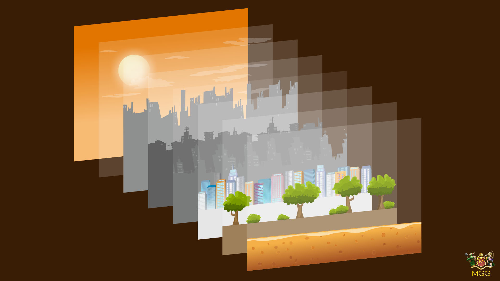 parallax effect unity 2d