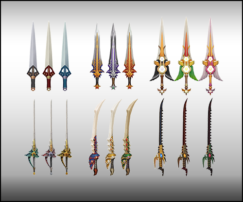 Swords Set - 2 | OpenGameArt.org