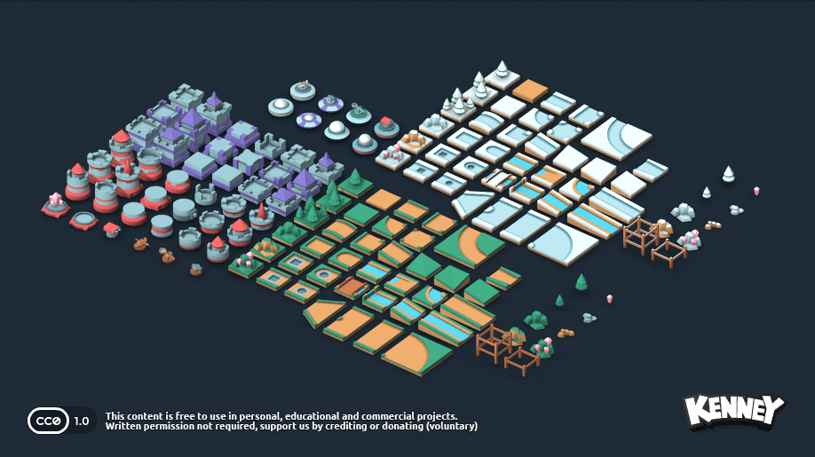 Defense Tower 3D Low Poly Assets