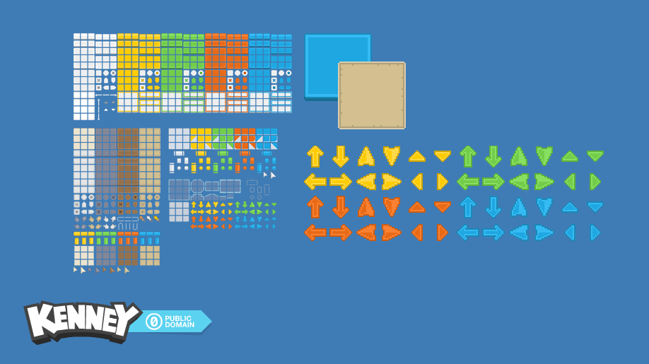 Pixelart Game Kit by Mobile Game Graphics