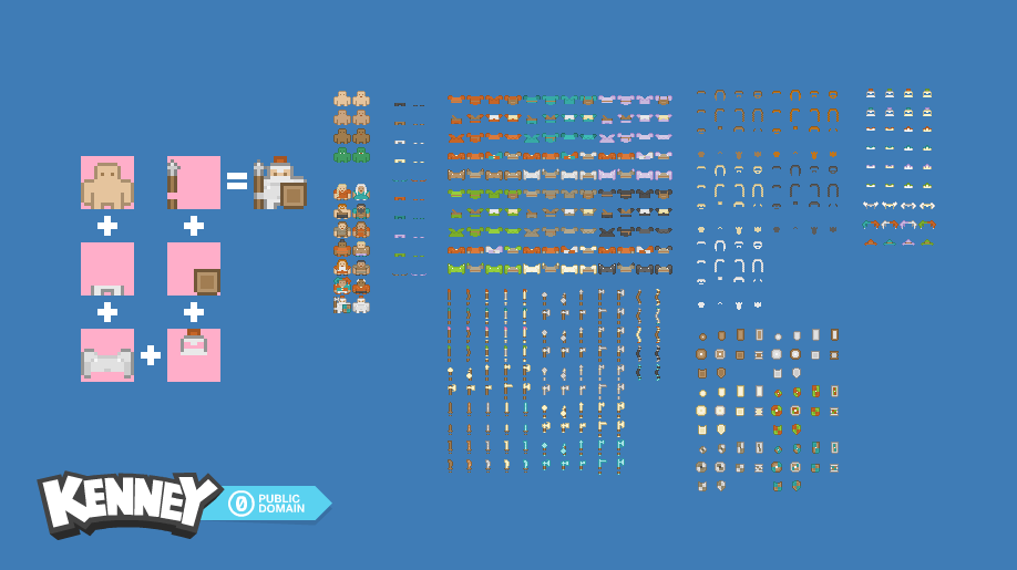 C + C]Roguelike 32x32 2d characters (updated again)