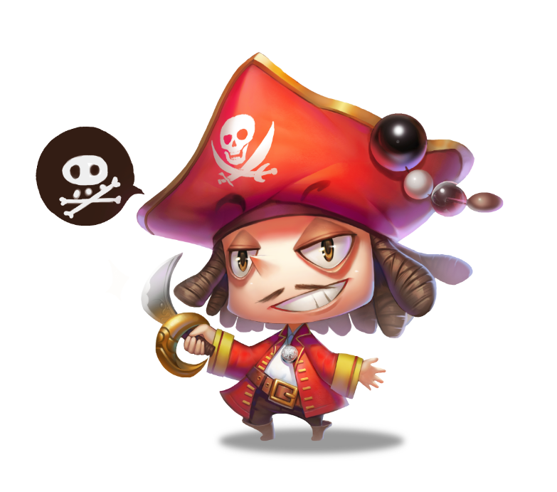 chibi pirate | OpenGameArt.org