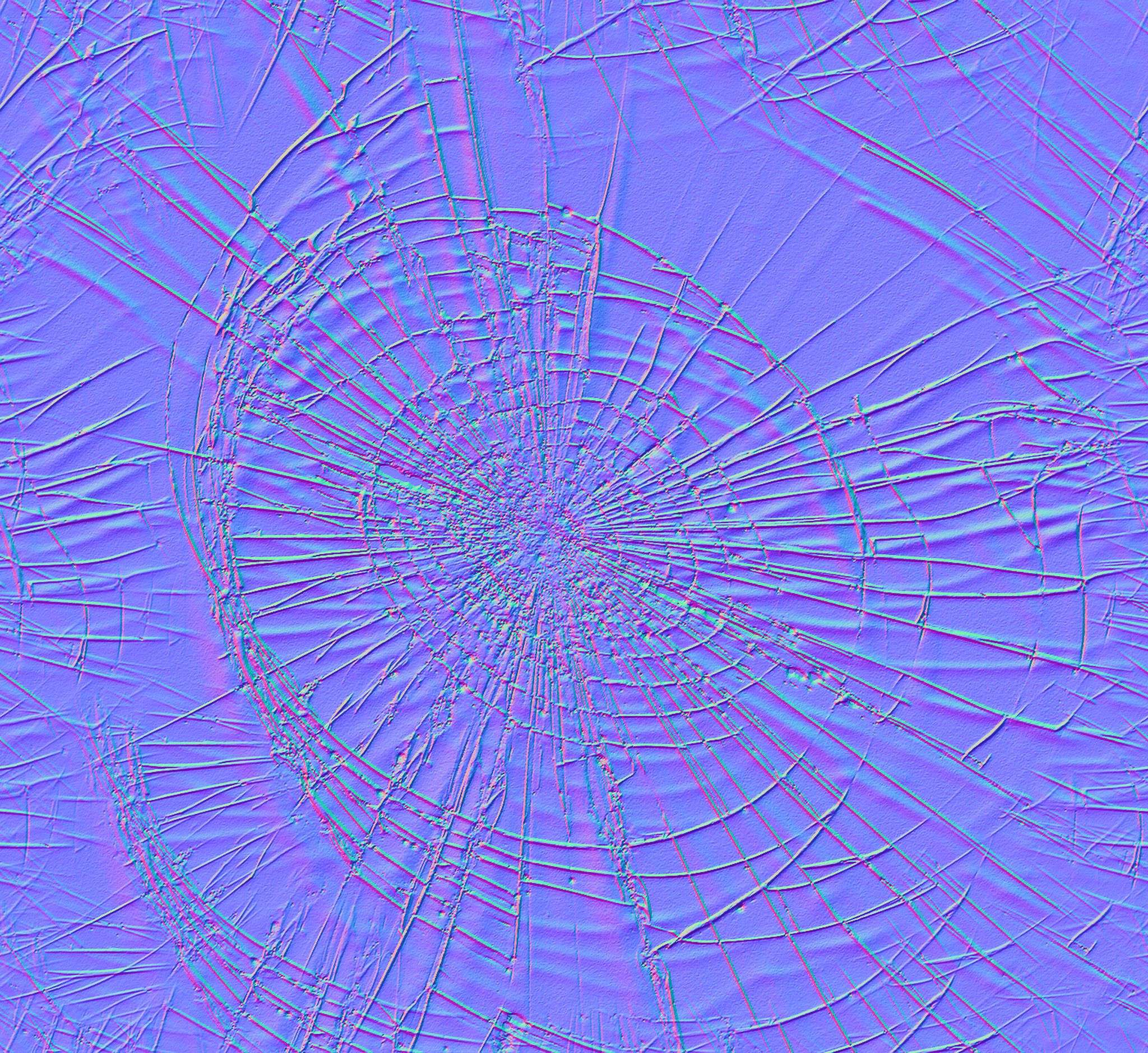 Glass Normal Map