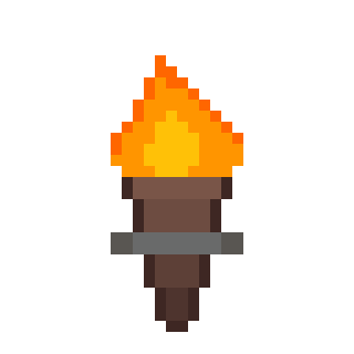 Animated pixel torch | OpenGameArt.org