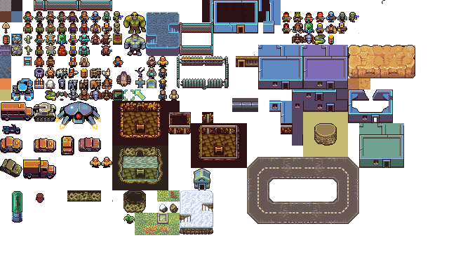 RP Destiny - Sprites and Tilesets