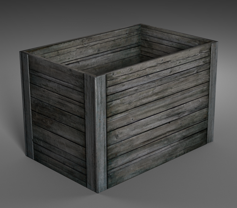 Wooden Box Open OpenGameArt