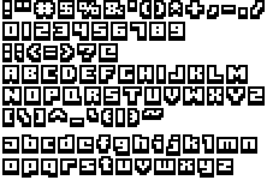 font isocpeur bold