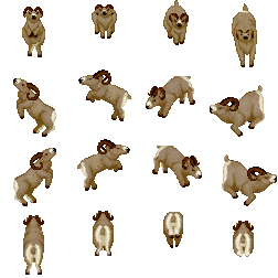 Mountain Goat Sprites | OpenGameArt.org