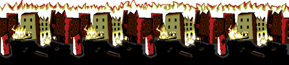 Burning City Backgrounds | OpenGameArt.org