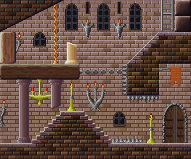 pixel art castle tileset | OpenGameArt.org