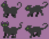 Catsack Pixel art GIF - Community Showcase - PixelTail Games