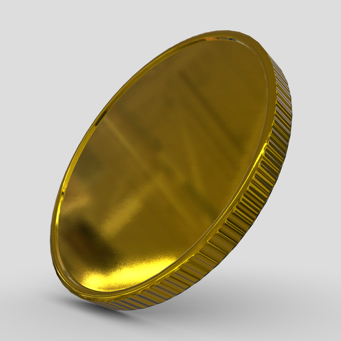 Blank Gold Coin Png