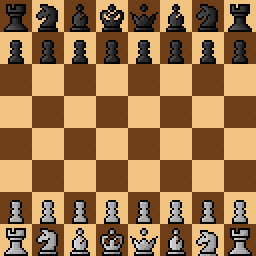 Premium Vector  White chess piece in pixel art style