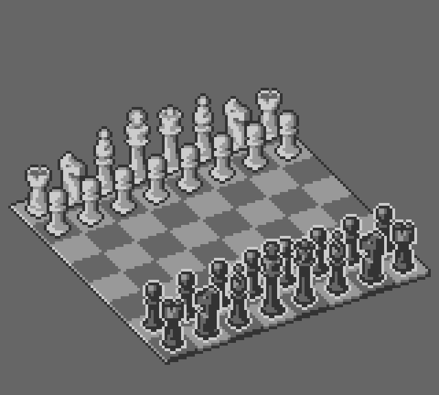 Chess Set for GBJam | OpenGameArt.org