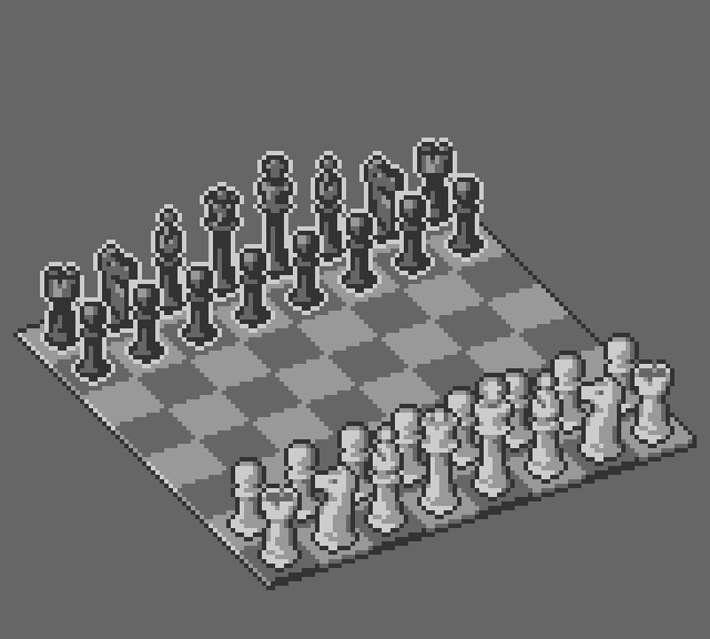 Chess Set for GBJam | OpenGameArt.org