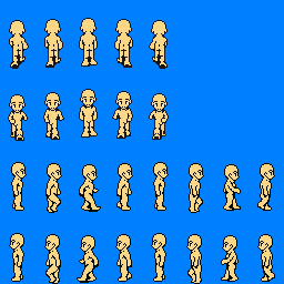 2D Sprite Skins -- Walking Animation | OpenGameArt.org