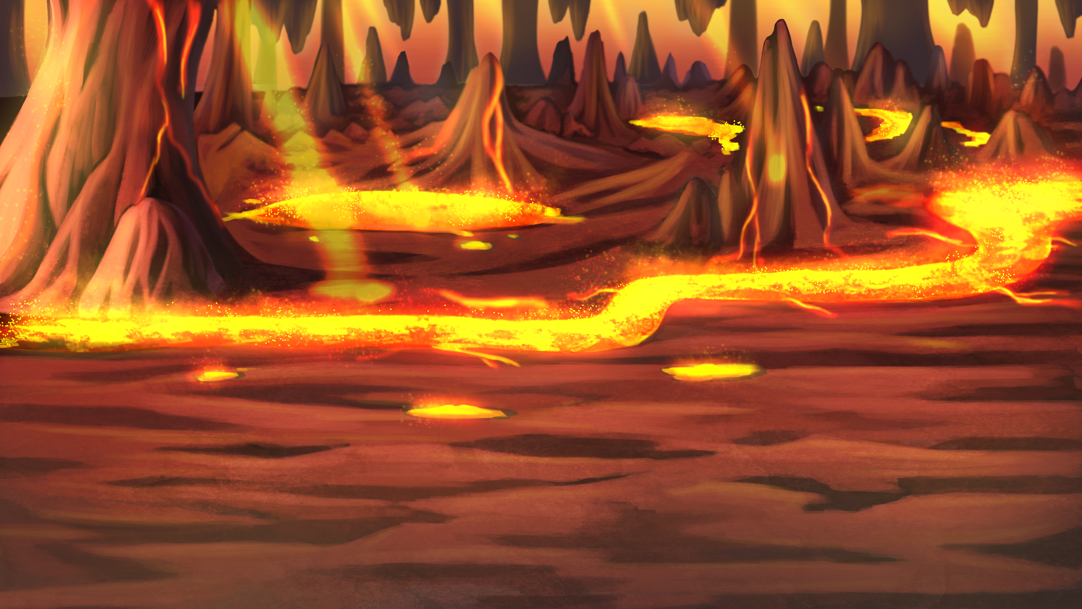 Fire Rpg background | OpenGameArt.org