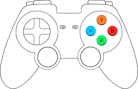 Generic Gamepad Template | OpenGameArt.org