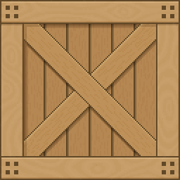 Pixel wooden crate | OpenGameArt.org
