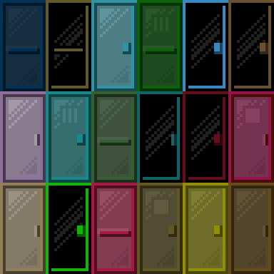 Roblox doors contest pixel art