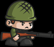 2D Soldier Guy Character | OpenGameArt.org