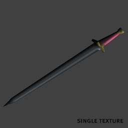 Sword low poly | OpenGameArt.org