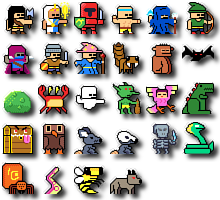 RPG Characters Pack | OpenGameArt.org