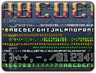 Bitmap Font Pack | OpenGameArt.org