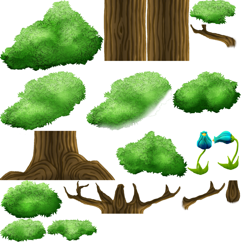 Forest themed sprites | OpenGameArt.org