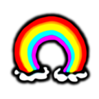 Look for the rainbow in the Playstore