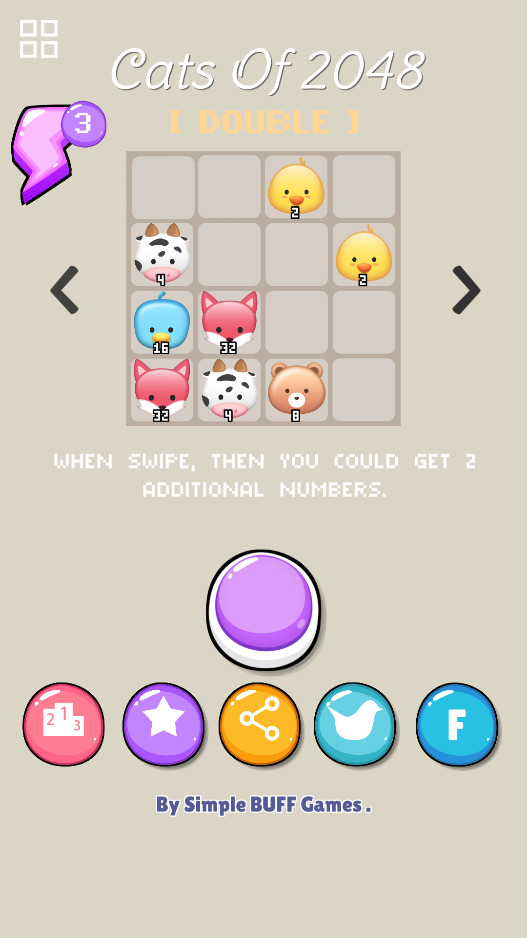 2048 game cats online