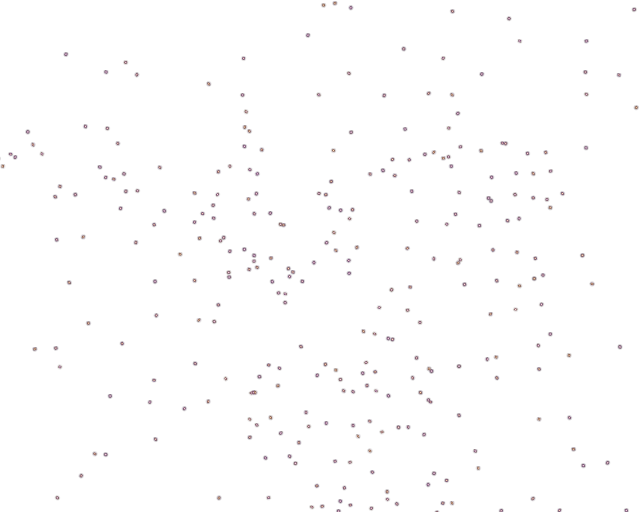 falling stars overlay