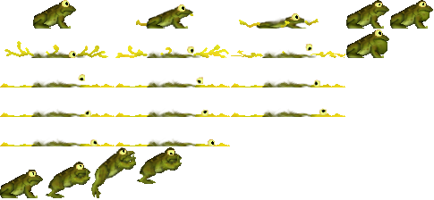 Animated frog 