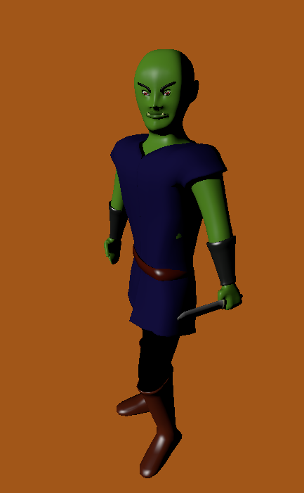 Goblin animated by Motion capture | OpenGameArt.org