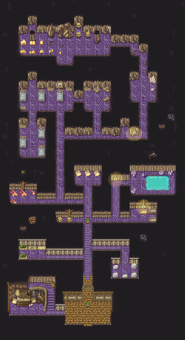 Free Fields Tileset Pixel Art for Tower Defense 