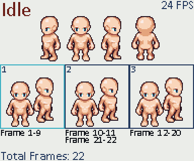 Sprite animation and Sprite Art Custom poses and sprites Tutorial