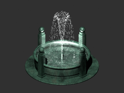 Cyclic Animated Isometric Fountain | OpenGameArt.org